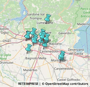 Mappa Via Emilio Rizzi, 25135 Brescia BS, Italia (9.23786)
