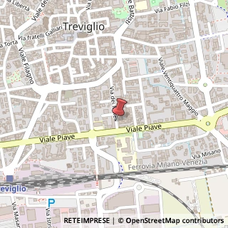 Mappa Via dei Mille, 28/30, 24047 Treviglio, Bergamo (Lombardia)