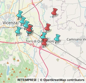 Mappa Via Udine, 36040 Torri di Quartesolo VI, Italia (3.20083)