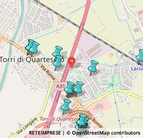 Mappa Via Udine, 36040 Torri di Quartesolo VI, Italia (0.6375)