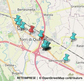 Mappa Via Udine, 36040 Torri di Quartesolo VI, Italia (1.49067)