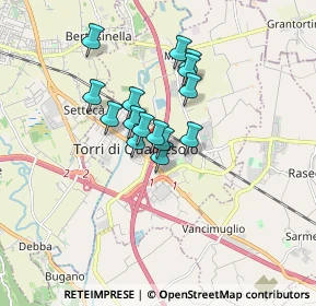 Mappa Via Udine, 36040 Torri di Quartesolo VI, Italia (1.17533)
