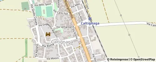 Mappa Caltignaga