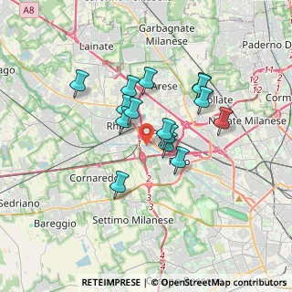 Mappa Piazza Roma, 20016 Pero MI, Italia (2.72667)