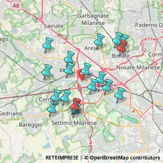 Mappa Piazza Roma, 20016 Pero MI, Italia (3.45263)