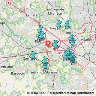 Mappa Piazza Roma, 20016 Pero MI, Italia (3.38579)