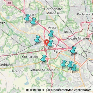 Mappa Piazza Roma, 20016 Pero MI, Italia (4.12636)