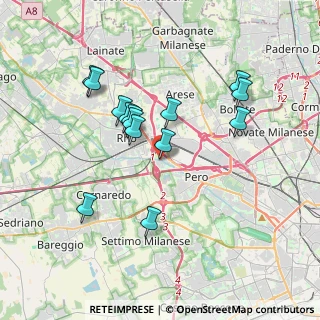 Mappa Piazza Roma, 20016 Pero MI, Italia (3.35571)