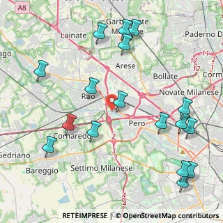 Mappa Piazza Roma, 20016 Pero MI, Italia (5.11706)