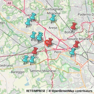 Mappa Piazza Roma, 20016 Pero MI, Italia (3.83385)