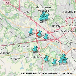 Mappa Piazza Roma, 20016 Pero MI, Italia (4.53214)