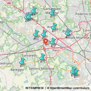 Mappa Piazza Roma, 20016 Pero MI, Italia (4.60615)