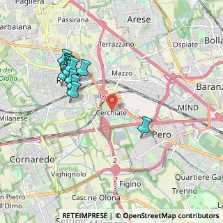 Mappa Piazza Roma, 20016 Pero MI, Italia (2.02625)