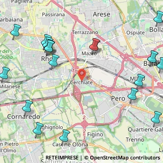 Mappa Piazza Roma, 20016 Pero MI, Italia (3.113)