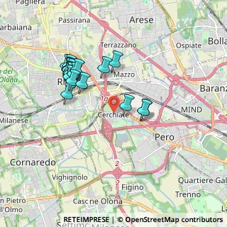Mappa Piazza Roma, 20016 Pero MI, Italia (1.8115)