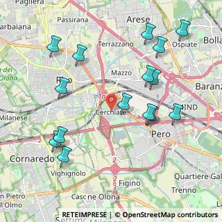 Mappa Piazza Roma, 20016 Pero MI, Italia (2.27267)