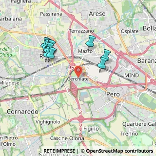 Mappa Piazza Roma, 20016 Pero MI, Italia (1.9475)