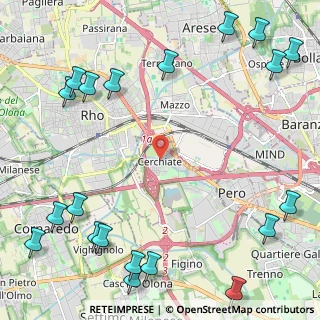Mappa Piazza Roma, 20016 Pero MI, Italia (3.345)