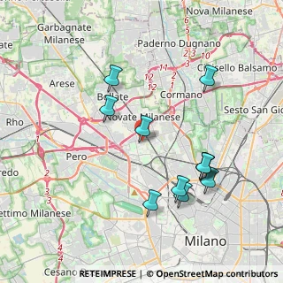 Mappa Via Luigi Capuana, 20157 Milano MI, Italia (3.86909)