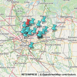 Mappa Via Giacomo Puccini, 20051 Cassina de' Pecchi MI, Italia (9.8315)