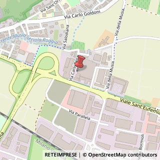 Mappa Via Carlo Fenzi, 14, 25135 Brescia, Brescia (Lombardia)
