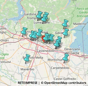 Mappa Viale Sant'eufemia, 25135 Brescia BS, Italia (11.26278)