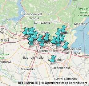 Mappa Viale Sant'eufemia, 25135 Brescia BS, Italia (8.7665)