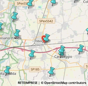 Mappa Via Conventino, 24047 Treviglio BG, Italia (6.05133)