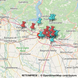 Mappa Via Crepuscolo, 25039 Travagliato BS, Italia (10.33)