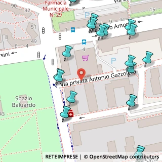 Mappa Via Antonio Gazzoletti, 20157 Milano MI, Italia (0.096)