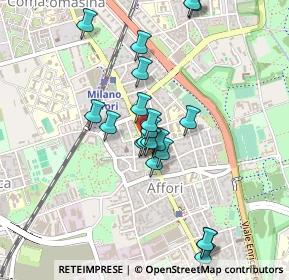 Mappa Via Alessandro Astesani, 20161 Milano MI, Italia (0.409)