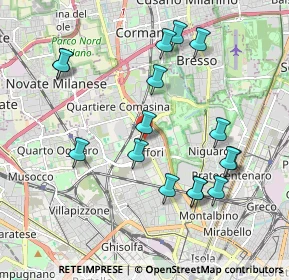 Mappa Via Alessandro Astesani, 20161 Milano MI, Italia (2.03063)