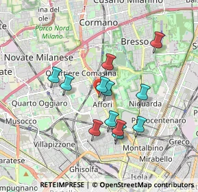 Mappa Via Alessandro Astesani, 20161 Milano MI, Italia (1.5175)