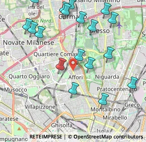 Mappa Via Alessandro Astesani, 20161 Milano MI, Italia (2.36889)