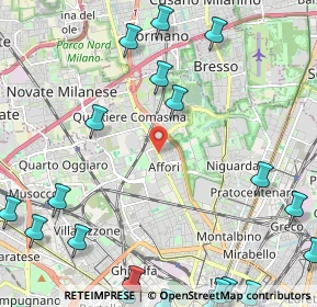 Mappa Via Alessandro Astesani, 20161 Milano MI, Italia (3.315)