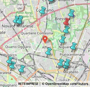 Mappa Via Alessandro Astesani, 20161 Milano MI, Italia (2.71611)