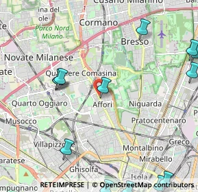 Mappa Via Alessandro Astesani, 20161 Milano MI, Italia (3.02923)