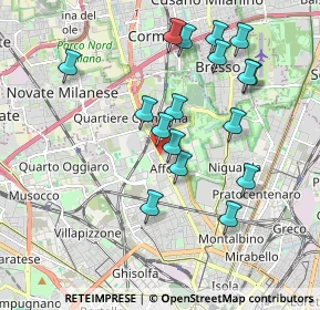 Mappa Via Alessandro Astesani, 20161 Milano MI, Italia (1.85647)
