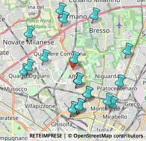 Mappa Via Alessandro Astesani, 20161 Milano MI, Italia (2.2115)