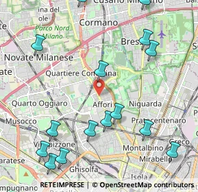 Mappa Via Alessandro Astesani, 20161 Milano MI, Italia (2.62867)