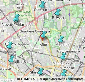 Mappa Via Alessandro Astesani, 20161 Milano MI, Italia (2.84917)
