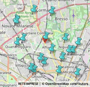 Mappa Via Alessandro Astesani, 20161 Milano MI, Italia (2.34053)