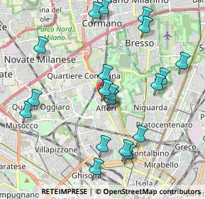 Mappa Via Alessandro Astesani, 20161 Milano MI, Italia (2.0935)