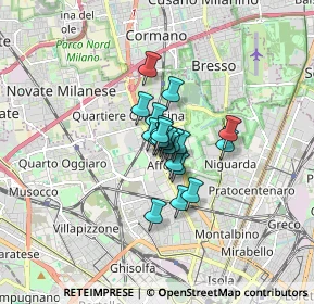 Mappa Via Alessandro Astesani, 20161 Milano MI, Italia (0.804)