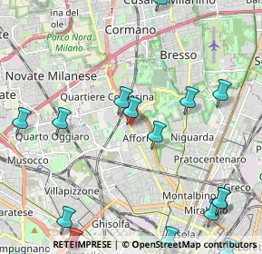 Mappa Via Alessandro Astesani, 20161 Milano MI, Italia (2.85133)