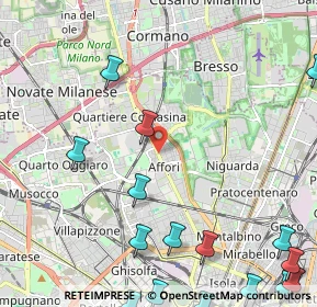 Mappa Via Alessandro Astesani, 20161 Milano MI, Italia (3.31938)