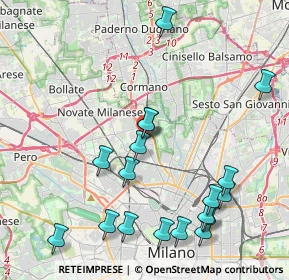 Mappa Via Alessandro Astesani, 20161 Milano MI, Italia (4.72056)