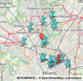 Mappa Via Alessandro Astesani, 20161 Milano MI, Italia (4.07333)
