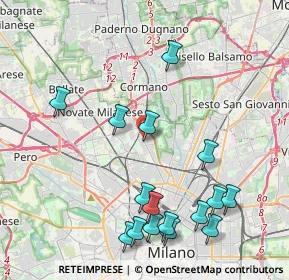 Mappa Via Alessandro Astesani, 20161 Milano MI, Italia (4.69813)