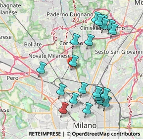Mappa Via Alessandro Astesani, 20161 Milano MI, Italia (4.316)